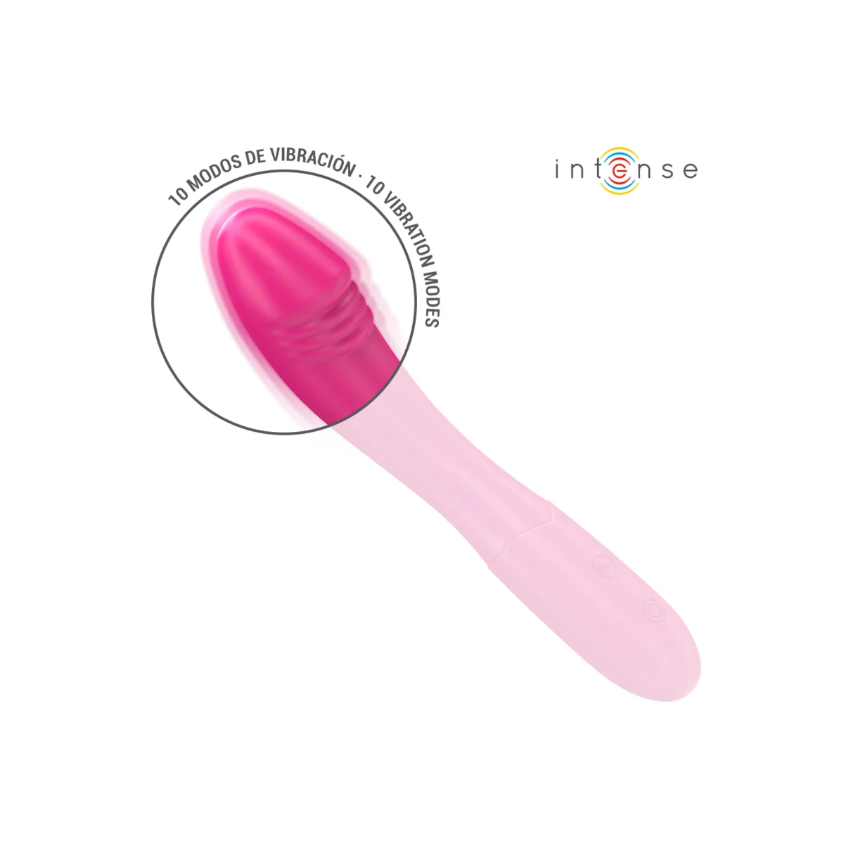 Belinda Vibrator 19 cm Flexibel 10 Vibrationen Rosa von Intense Fun kaufen | Fesselliebe
