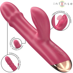 Chloe Multifunktionsvibrator 3 in 1 Rot von Intense Fun kaufen | Fesselliebe