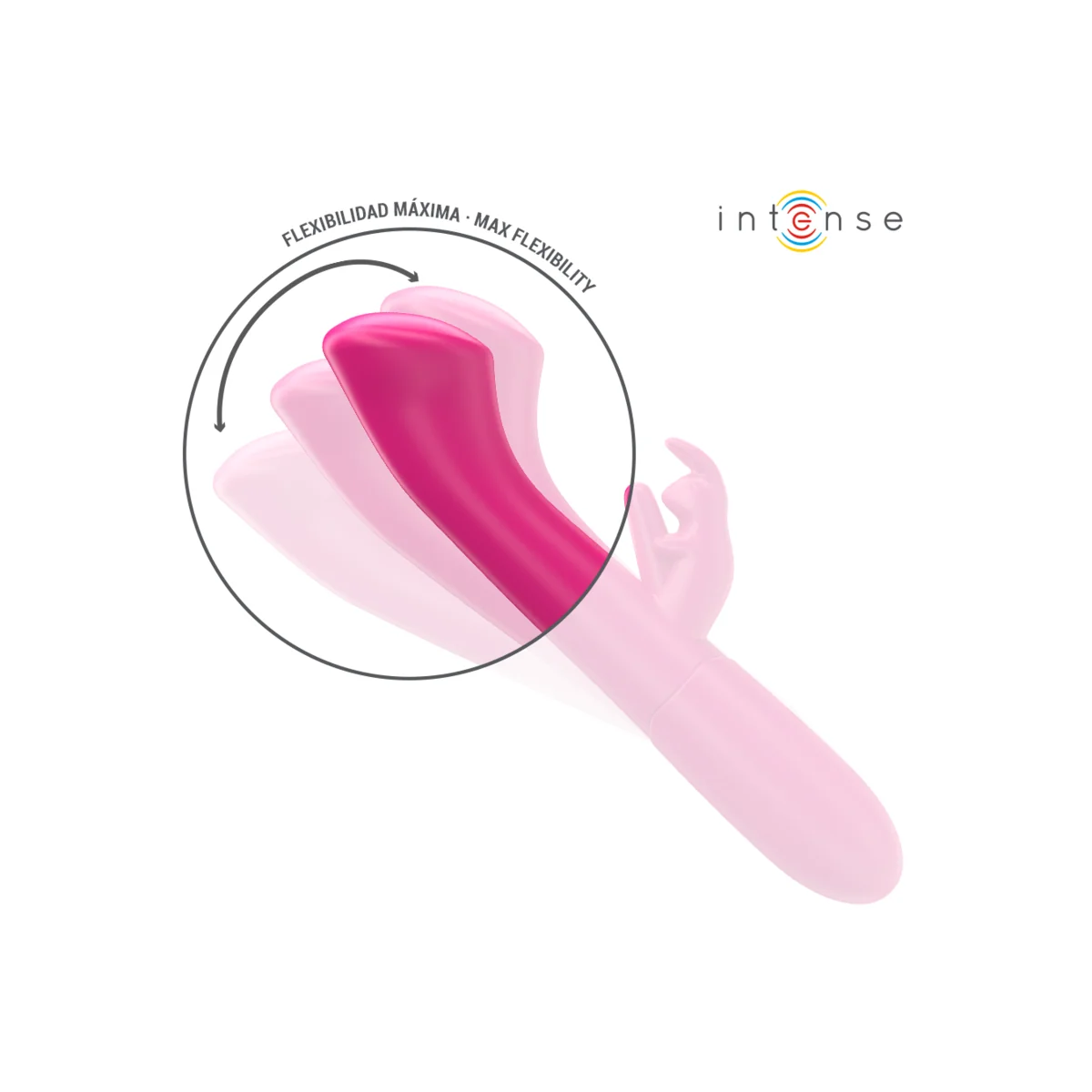 Julieta Rabbit Vibrator 18,6 cm 10 Vibrationen Rosa von Intense Fun kaufen | Fesselliebe