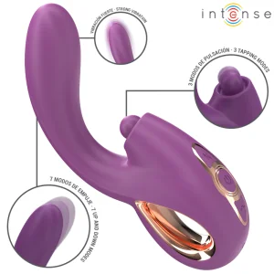 Lali Multifunktions-G-Spot-Vibrator Tapping & Stoss & Vibration Lila von Intense Fun kaufen | Fesselliebe
