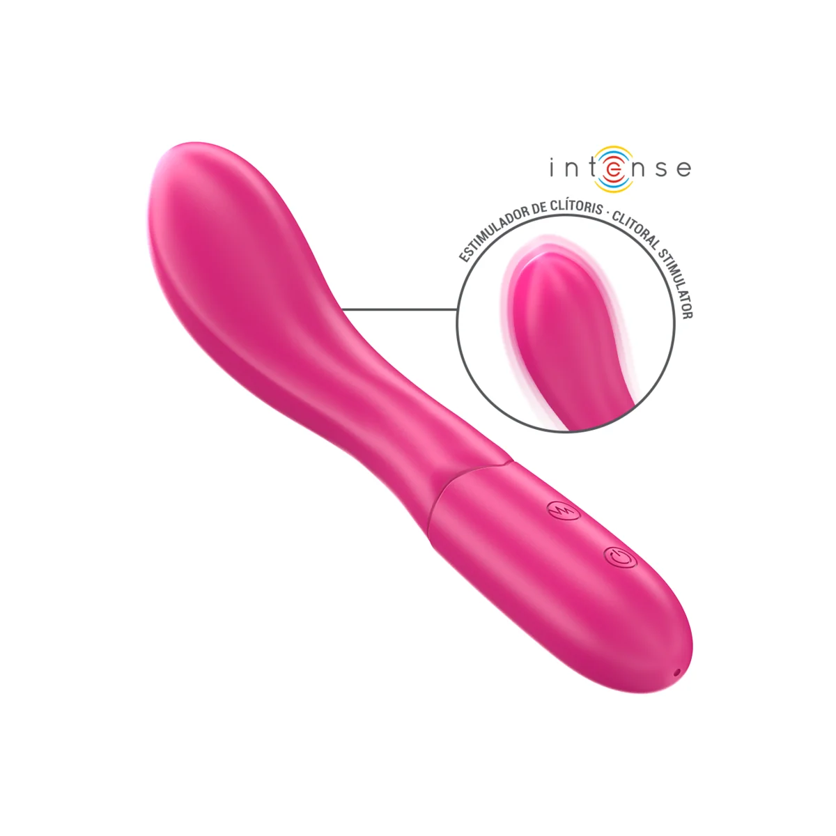 Lisette Vibrator 19 cm Flexibel 10 Vibrationen Rosa von Intense Fun kaufen | Fesselliebe