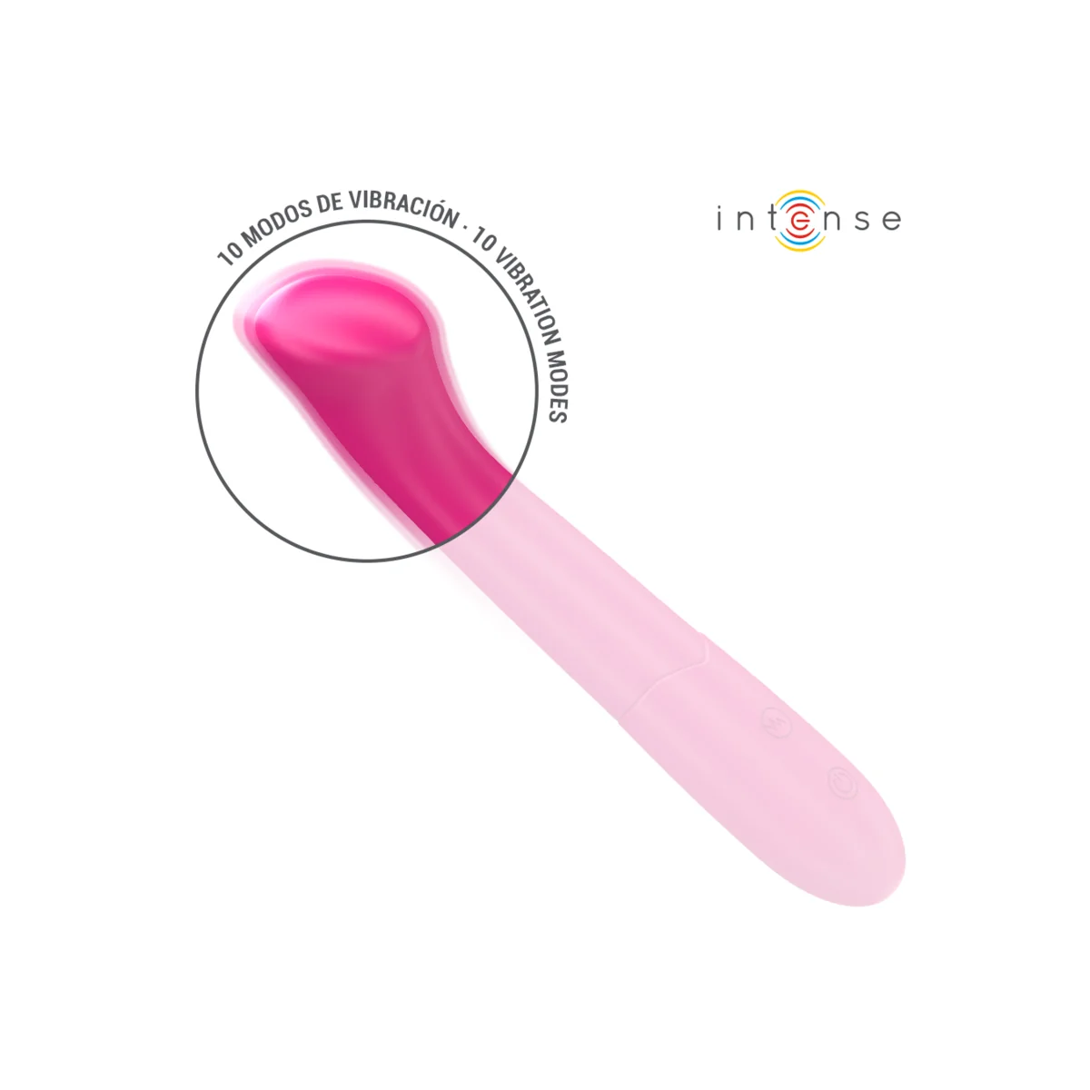Paty Vibrator 19 cm Flexibel 10 Vibrationen Modell 2 Rosa von Intense Fun kaufen | Fesselliebe
