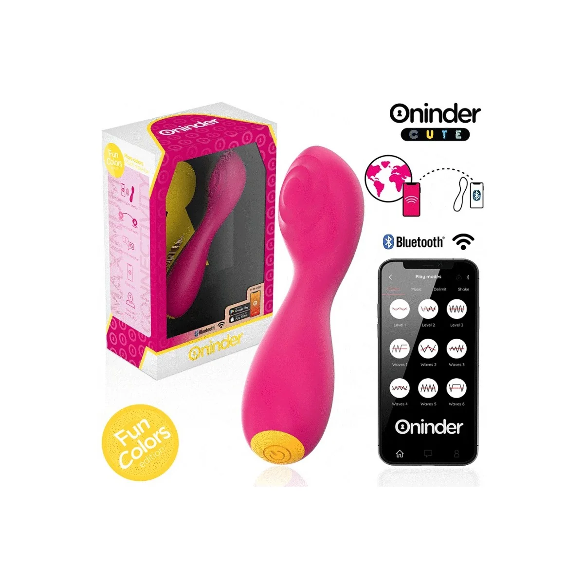 LOVE BUDDY MASTER G-SPOT VIBRATOR - KOSTENLOSE WELTWEITE APP VON ONINDER CUTE