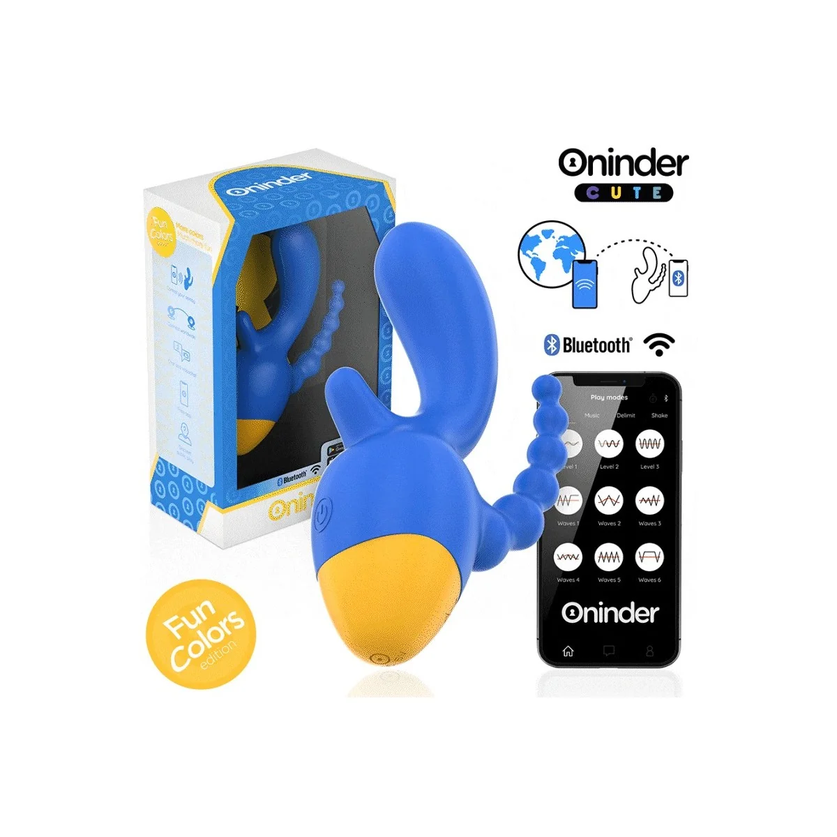 LOVE 3 SOME DREIFACHVIBRATOR - KOSTENLOSE WELTWEITE APP VON ONINDER CUTE