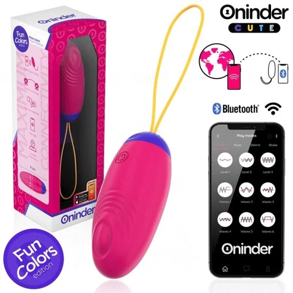 LOVE PLEASURE VIBRO-WAVE TAPPING SILIKON-EI - KOSTENLOSE WELTWEITE APP VON ONINDER CUTE