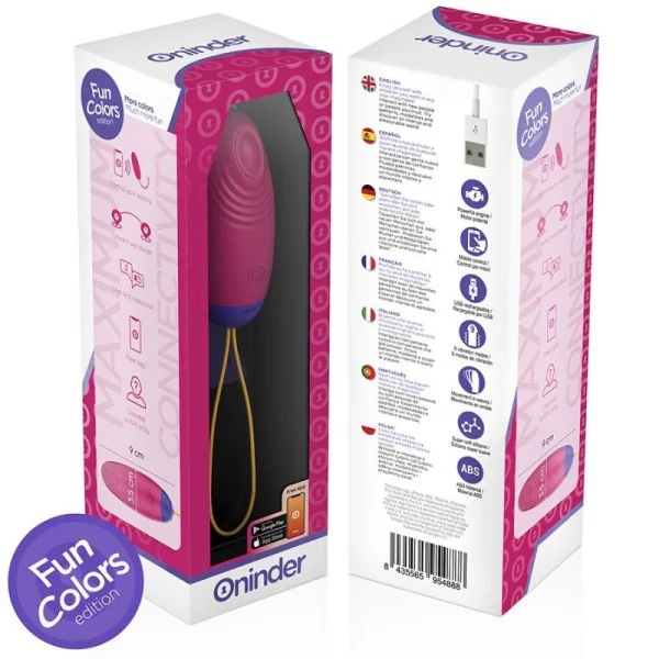 LOVE PLEASURE VIBRO-WAVE TAPPING SILIKON-EI - KOSTENLOSE WELTWEITE APP VON ONINDER CUTE