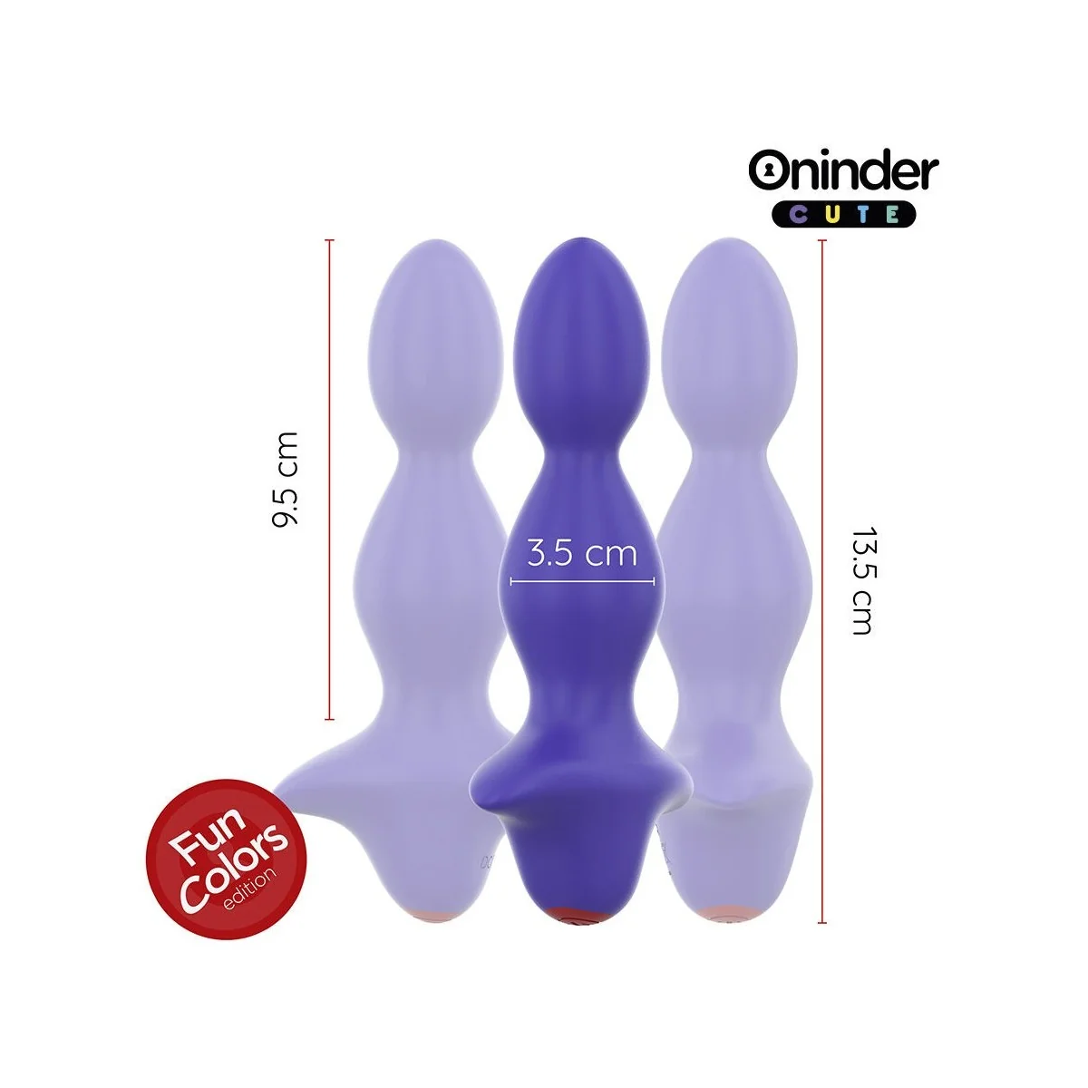 LOVE BUTT VIBRIERENDER ANALPLUG-DILATATOR - KOSTENLOSE WELTWEITE APP VON ONINDER CUTE