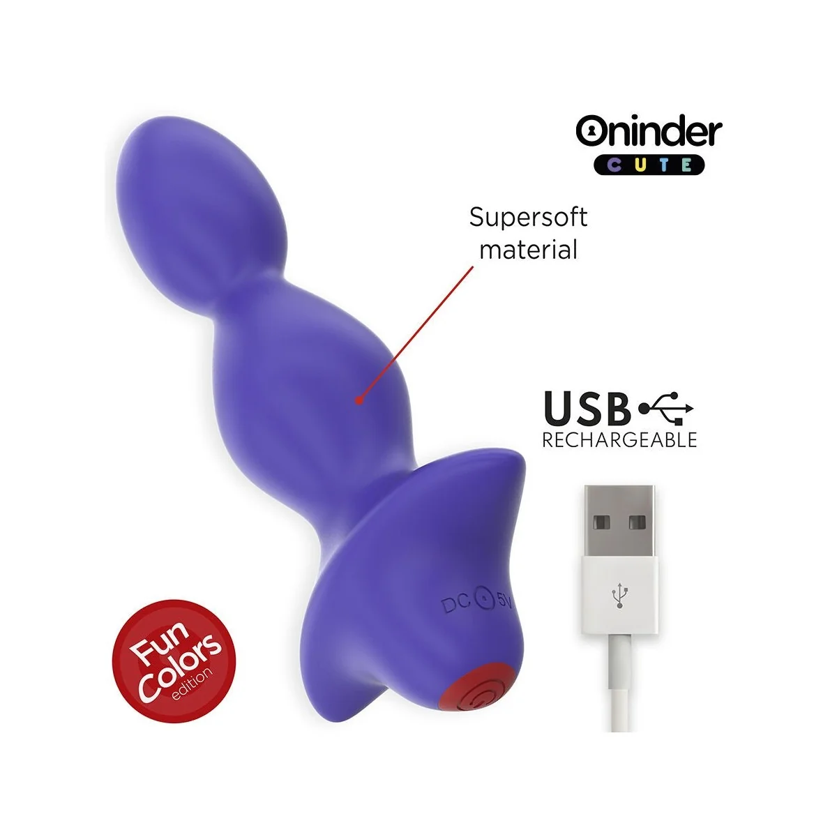 LOVE BUTT VIBRIERENDER ANALPLUG-DILATATOR - KOSTENLOSE WELTWEITE APP VON ONINDER CUTE