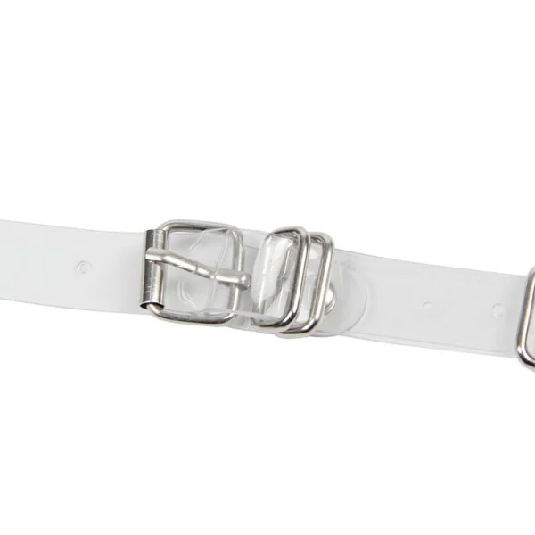 953737 Brustgurt mit Ringen und Ketten Silber One Size (S-L) von Subblime Fetish kaufen | Fesselliebe