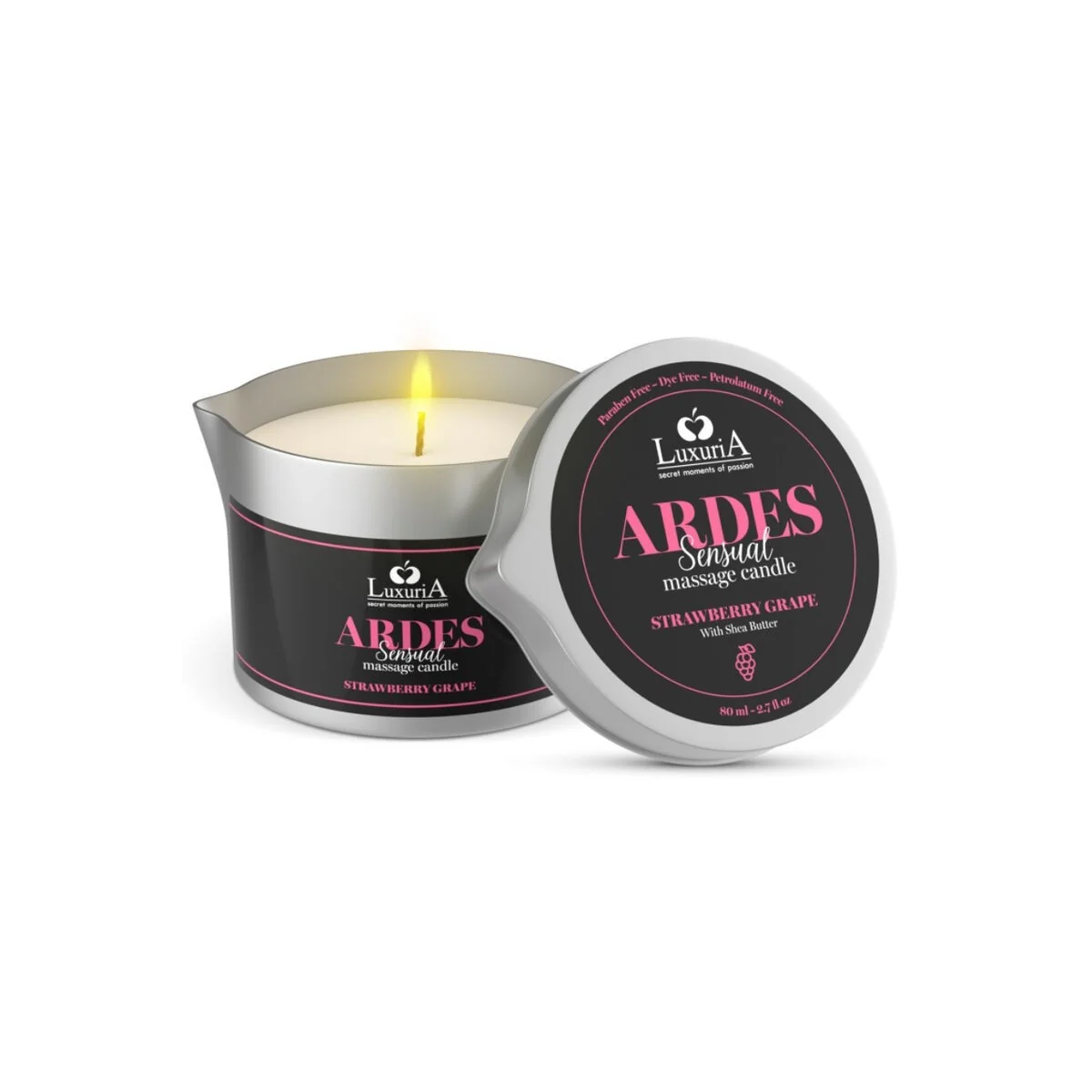 Traubenmassagekerze von Intimateline kaufen | Fesselliebe