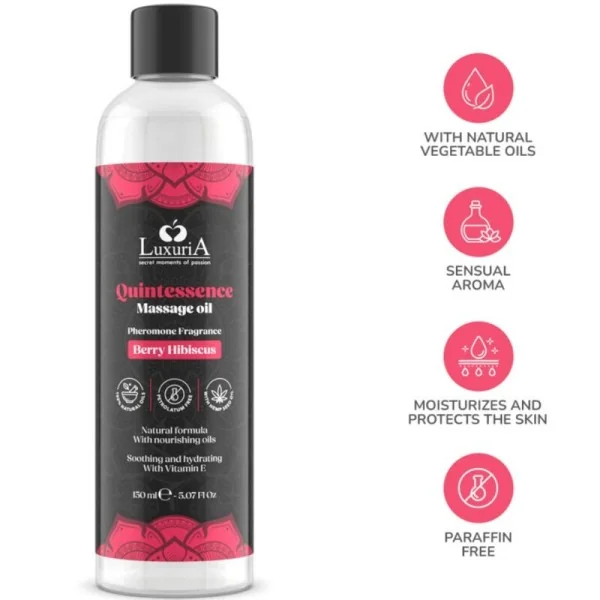 Massageöl Beere 150 ml von Intimateline kaufen | Fesselliebe