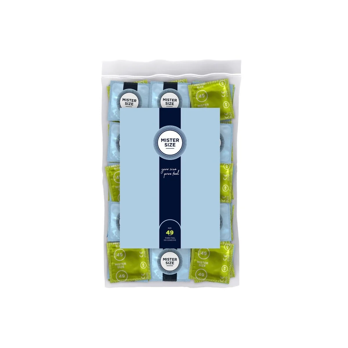Kondom Größe S 49 Mm (100 Stück) von Mister Size kaufen | Fesselliebe
