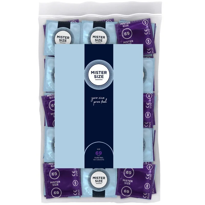 Kondome Größe Xxxl 69 Mm (100 Stück) von Mister Size kaufen | Fesselliebe