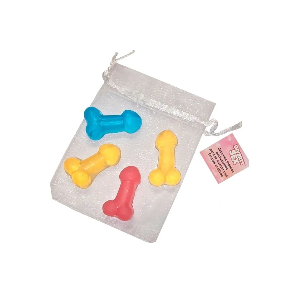 4 Mini-Duftseifen in Penisform von Diablo Picante kaufen | Fesselliebe