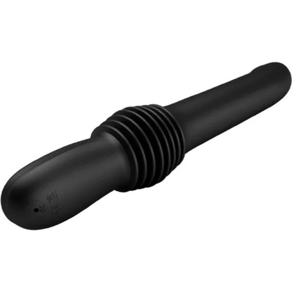 Pazuzu Vibrator 3 Stossmodi Schwarz von Pretty Love kaufen | Fesselliebe