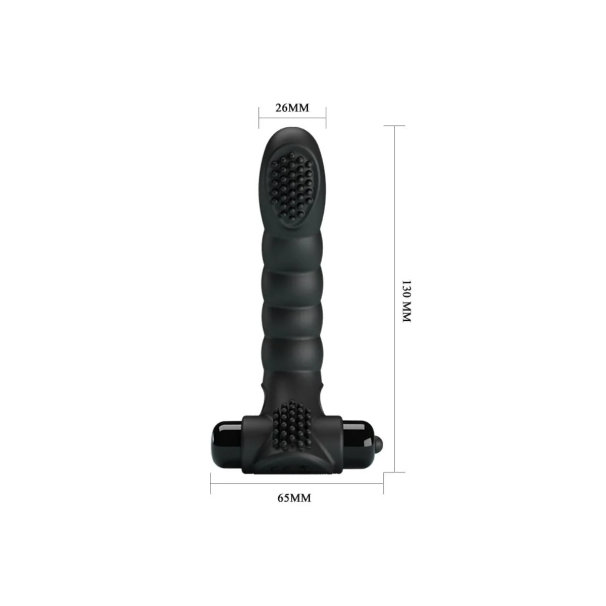 Alexander Fingervibrator 10 Vibrationen Schwarz von Pretty Love kaufen | Fesselliebe
