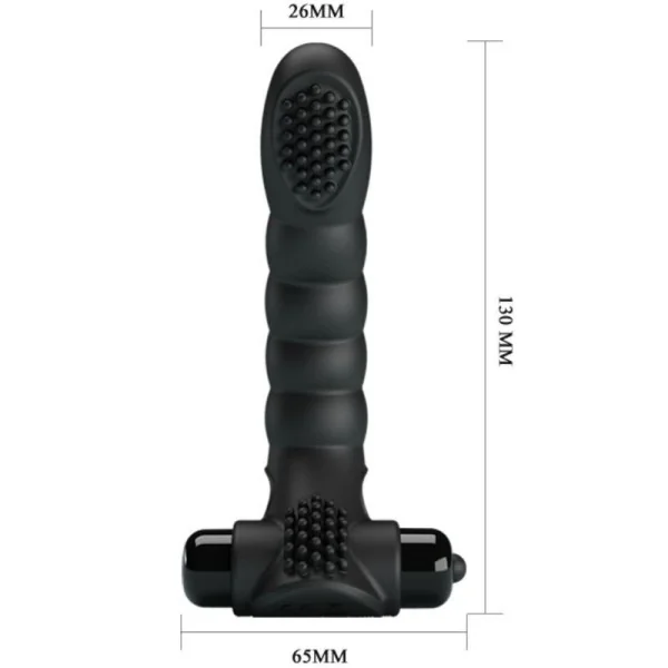 Alexander Fingervibrator 10 Vibrationen Schwarz von Pretty Love kaufen | Fesselliebe