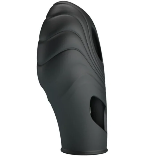 Lich Silikon-Fingervibrator Schwarz von Pretty Love kaufen | Fesselliebe