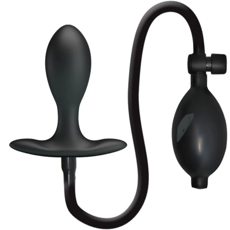 Aufblasbarer Analstecker Schwarz von Pretty Love kaufen | Fesselliebe