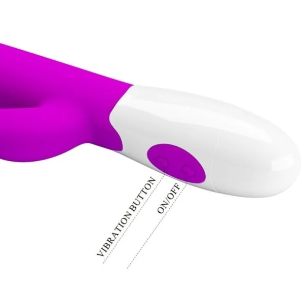 Centaur Vibrator Rabbit 30 Vibrationsmodi Lila von Pretty Love kaufen | Fesselliebe