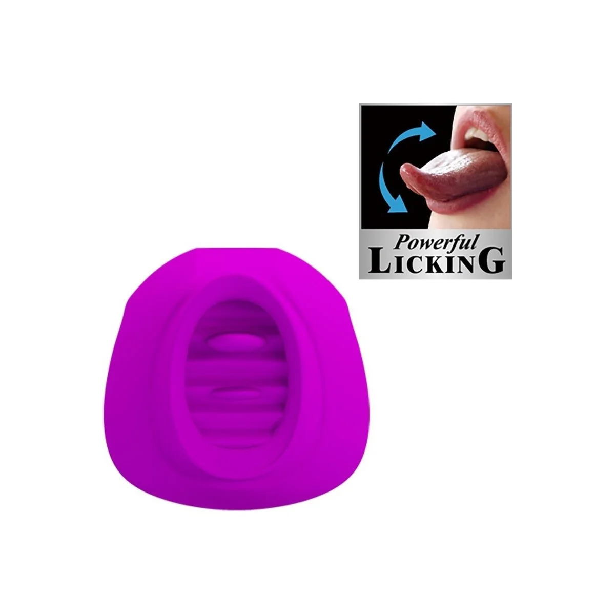 Estelle Zungen-Klitoris-Stimulator 12 Vibrationen Lila von Pretty Love kaufen | Fesselliebe