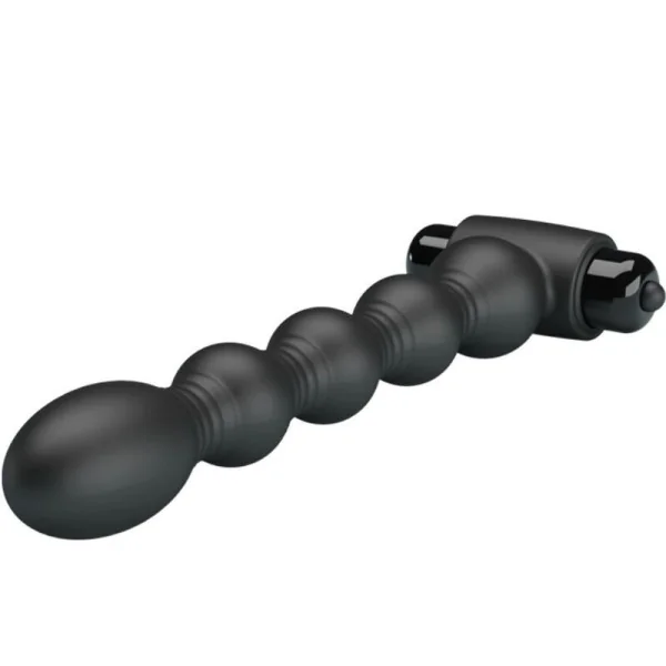 Lynn Silikon Anal Plug 10 Vibrationen Schwarz von Pretty Love kaufen | Fesselliebe