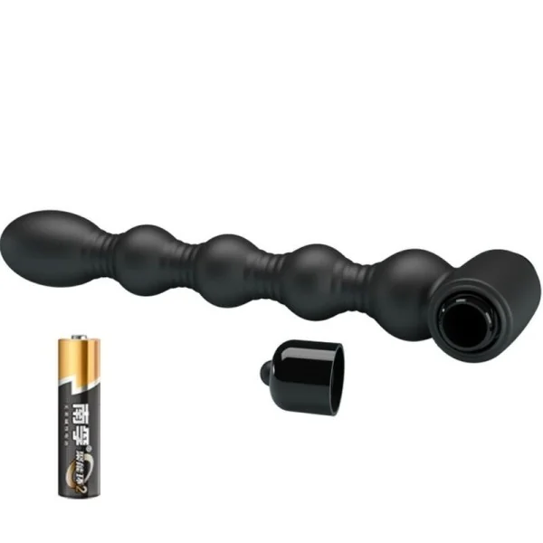 Lynn Silikon Anal Plug 10 Vibrationen Schwarz von Pretty Love kaufen | Fesselliebe