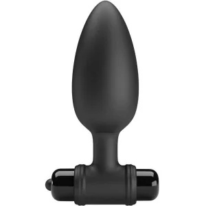 Vibra Butt Plug 2 Anal Plug 10 Vibrationen Schwarz von Pretty Love kaufen | Fesselliebe