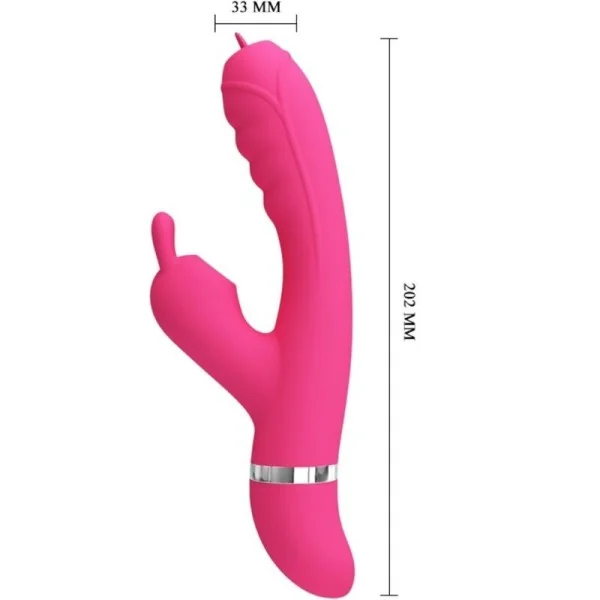Phoenix Multifunktions-Kaninchenvibrator Rosa von Pretty Love kaufen | Fesselliebe