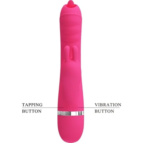 Phoenix Multifunktions-Kaninchenvibrator Rosa von Pretty Love kaufen | Fesselliebe