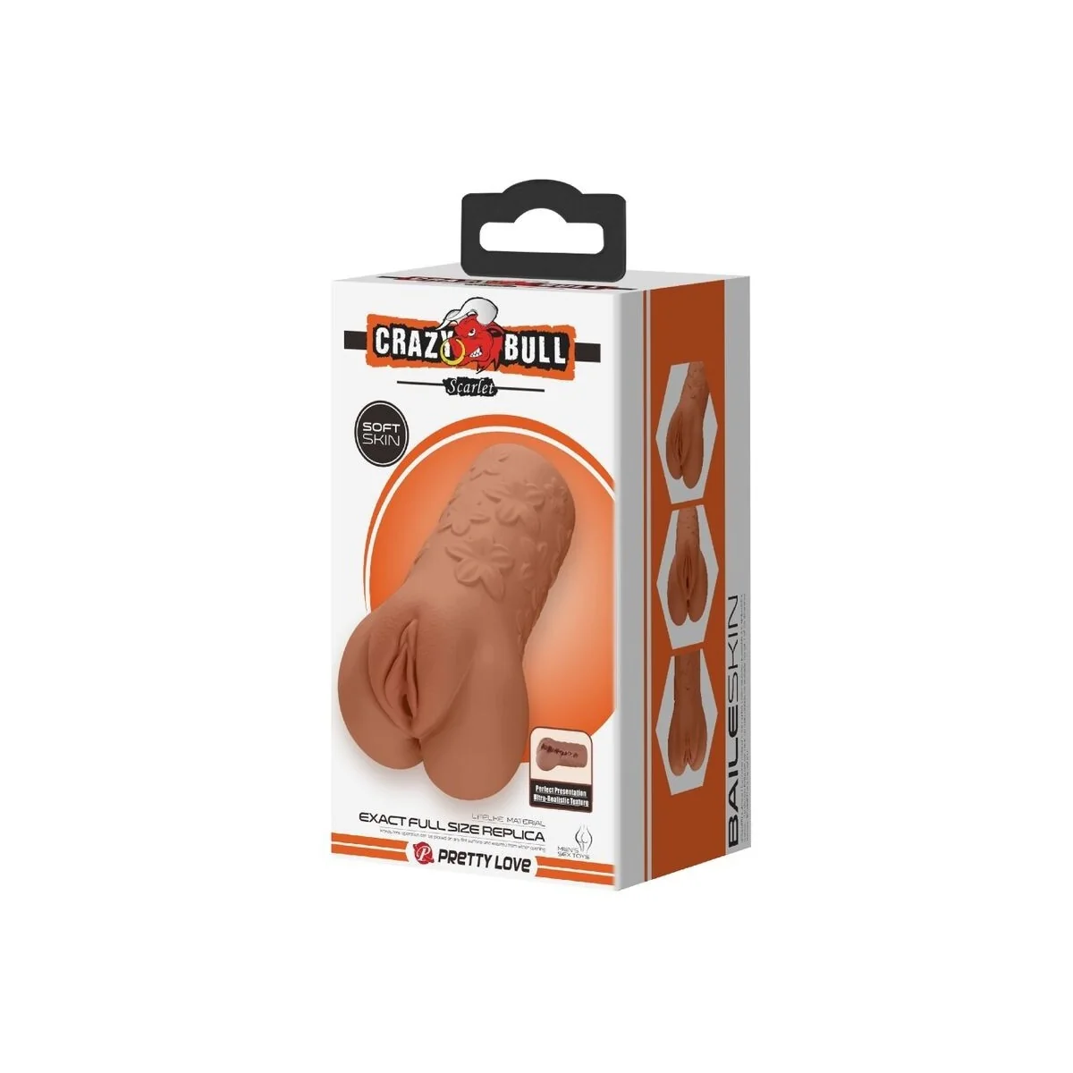 Scarlet Vagina und Anus Design mit Blumenfleisch von Crazy Bull kaufen | Fesselliebe