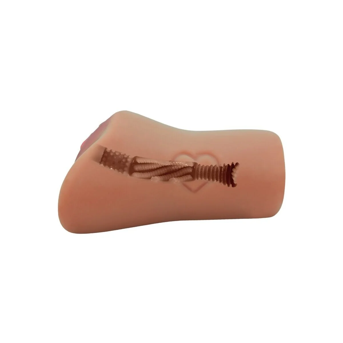 Scharlachrotes Vagina- und Anus-Design mit Herzfleisch von Crazy Bull kaufen | Fesselliebe