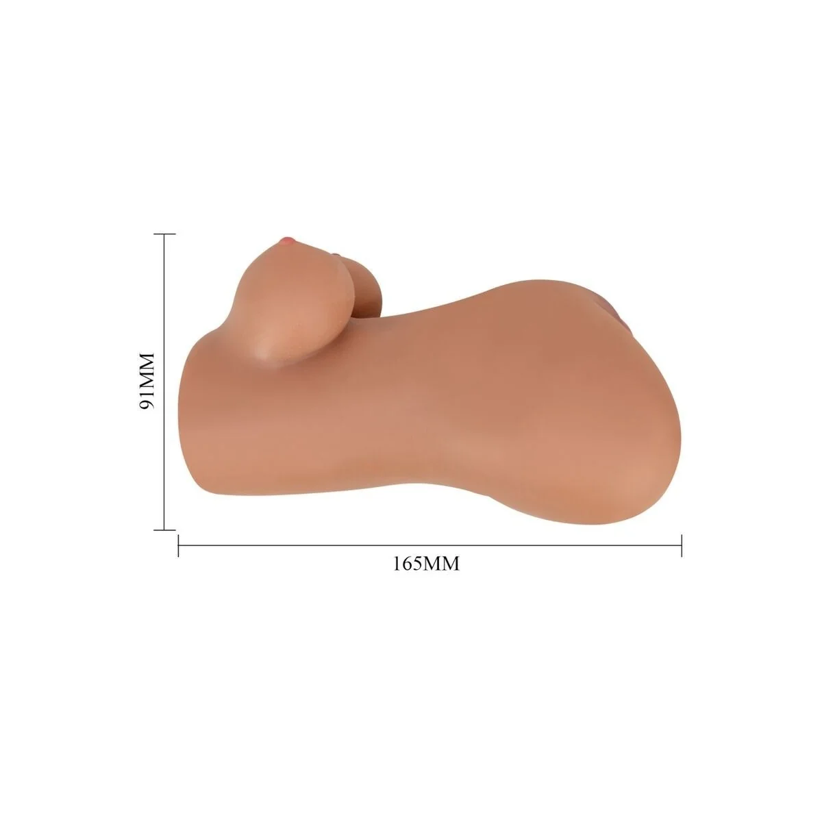 Hannah Doppelmasturbator Vagina & Anus realistischer Mulatte von Crazy Bull kaufen | Fesselliebe