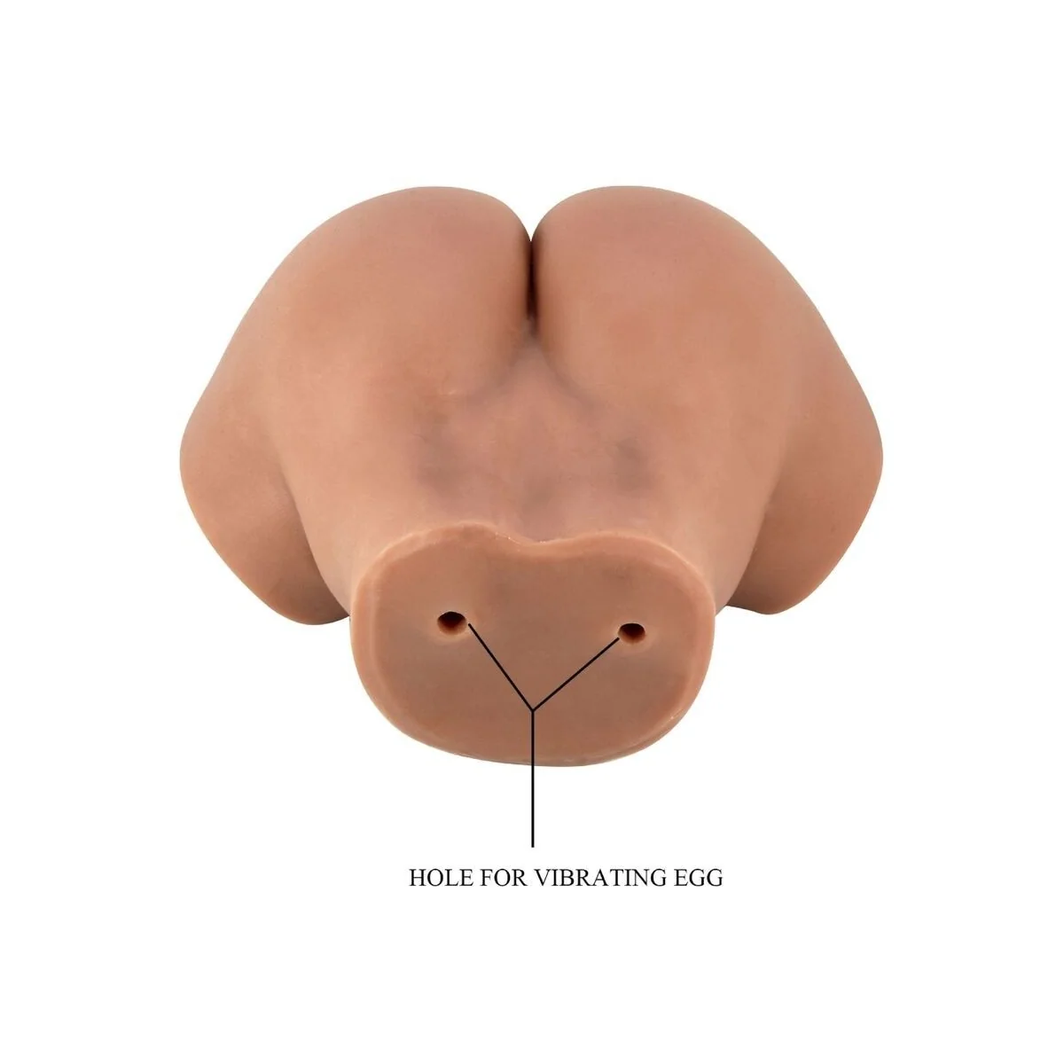 Hailey Vibrator Butt mit realistischer Vagina und Anus Mulatte mit Fernbedienung von Crazy Bull kaufen | Fesselliebe