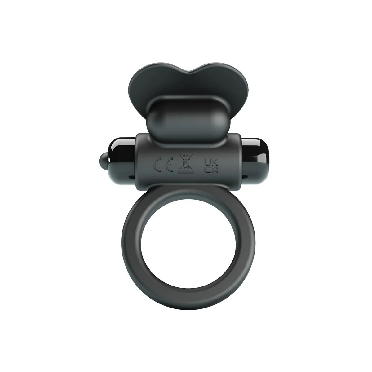 Debonaire Vibrationsring Kaninchen 10 Vibrationen Schwarz von Pretty Love kaufen | Fesselliebe