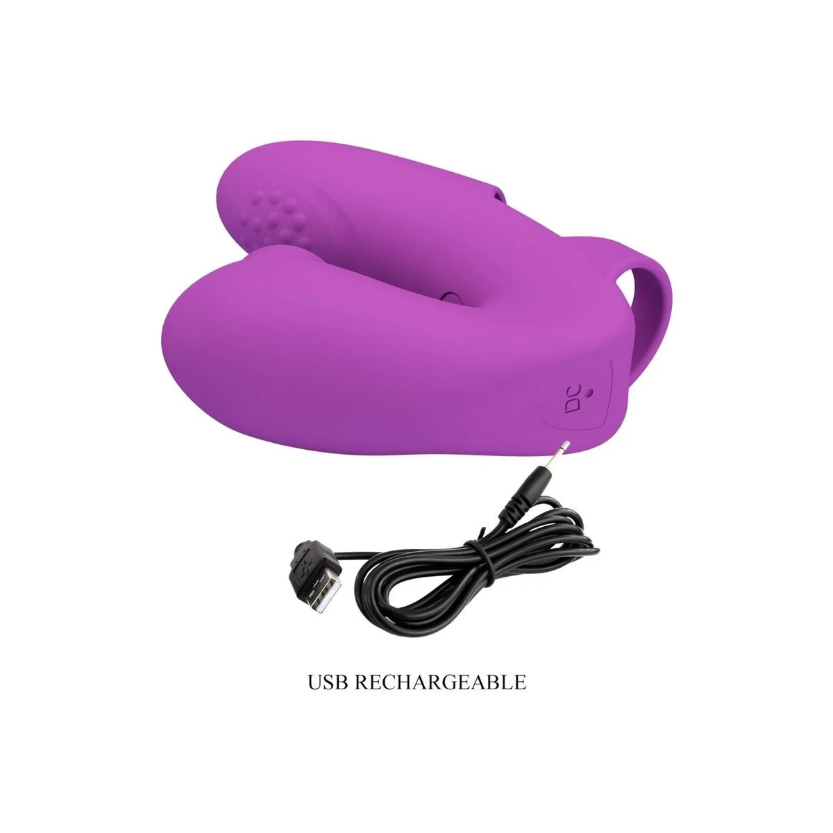 Athena Fingervibrator mit Klitorisstimulator Lila von Pretty Love kaufen | Fesselliebe
