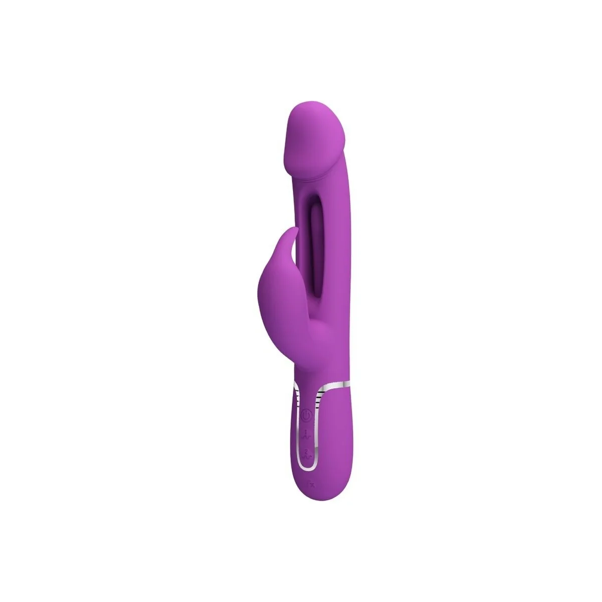 Kampas 3 in 1 Multifunktions-Rabbit-Vibrator Lila von Pretty Love kaufen | Fesselliebe
