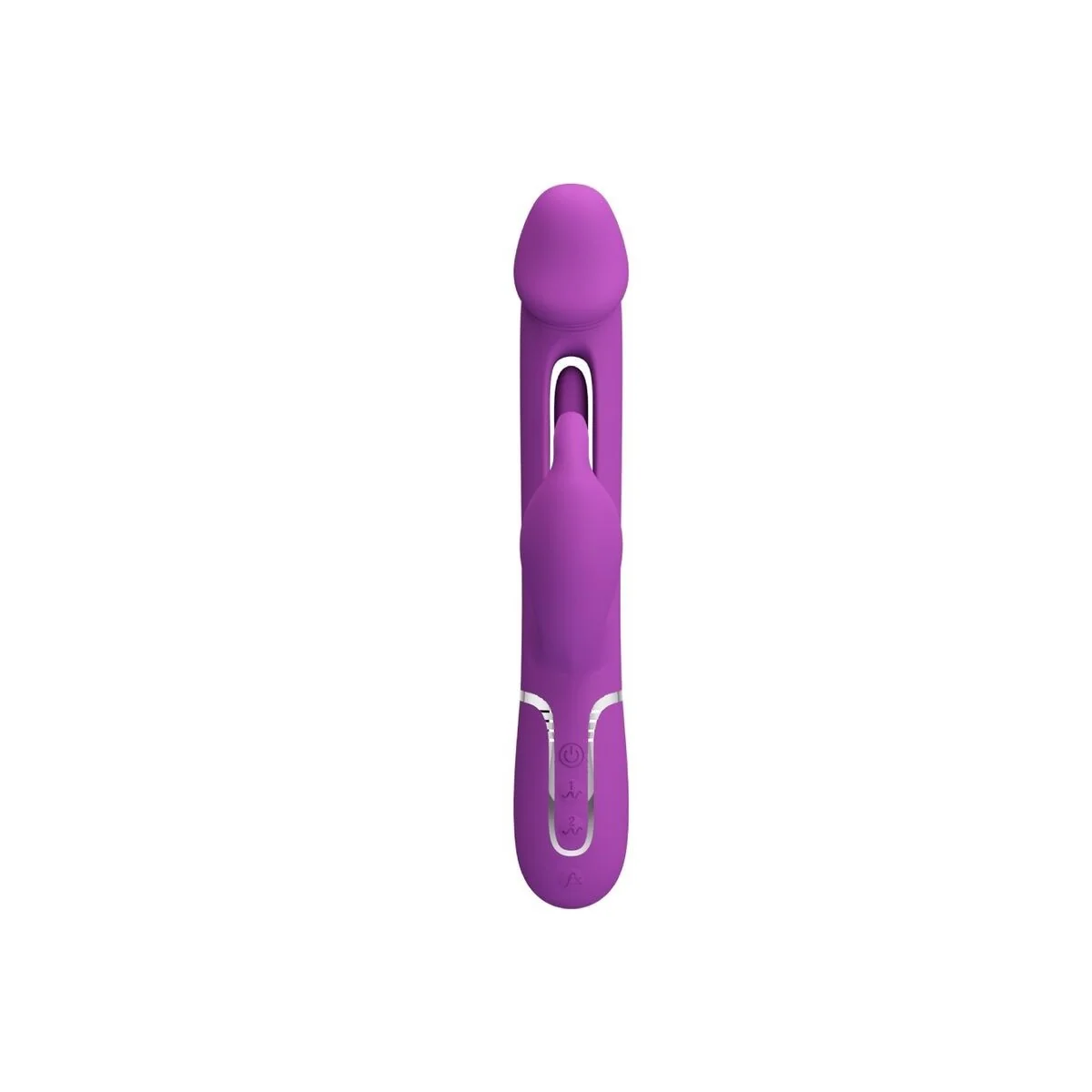 Kampas 3 in 1 Multifunktions-Rabbit-Vibrator Lila von Pretty Love kaufen | Fesselliebe