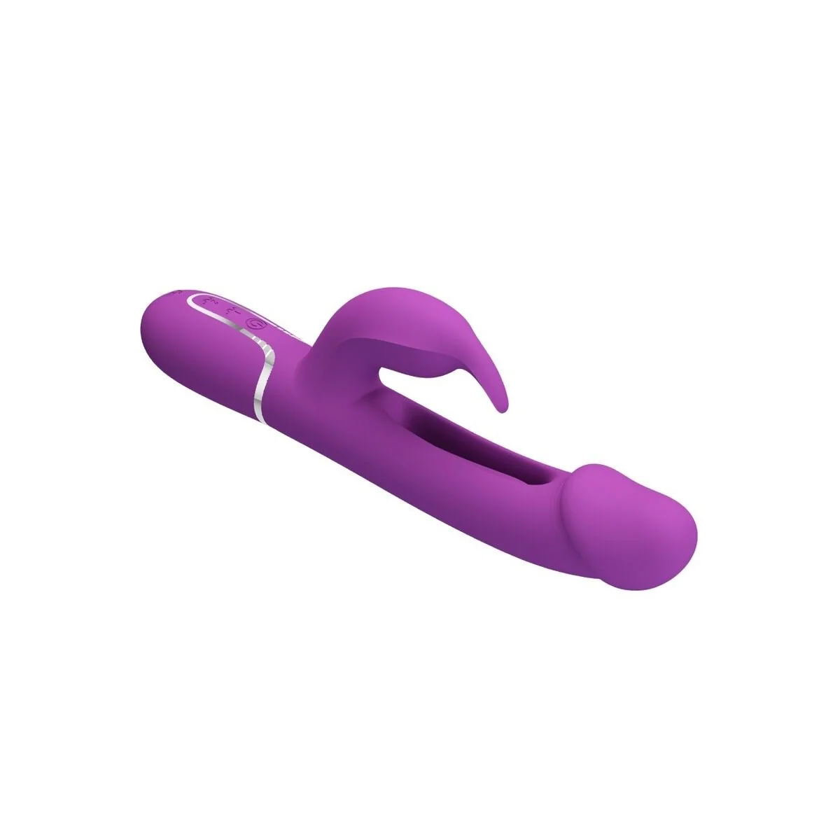 Kampas 3 in 1 Multifunktions-Rabbit-Vibrator Lila von Pretty Love kaufen | Fesselliebe