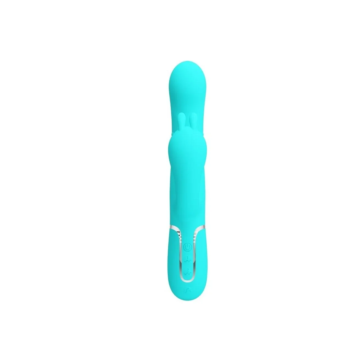 Cammy 4 in 1 Multifunktions-Dreifacher Rabbit-Vibrator Blau von Pretty Love kaufen | Fesselliebe
