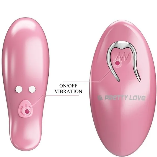 Cailey Nippelklemmen 10 Vibrationen mit Fernbedienung Rosa von Pretty Love kaufen | Fesselliebe