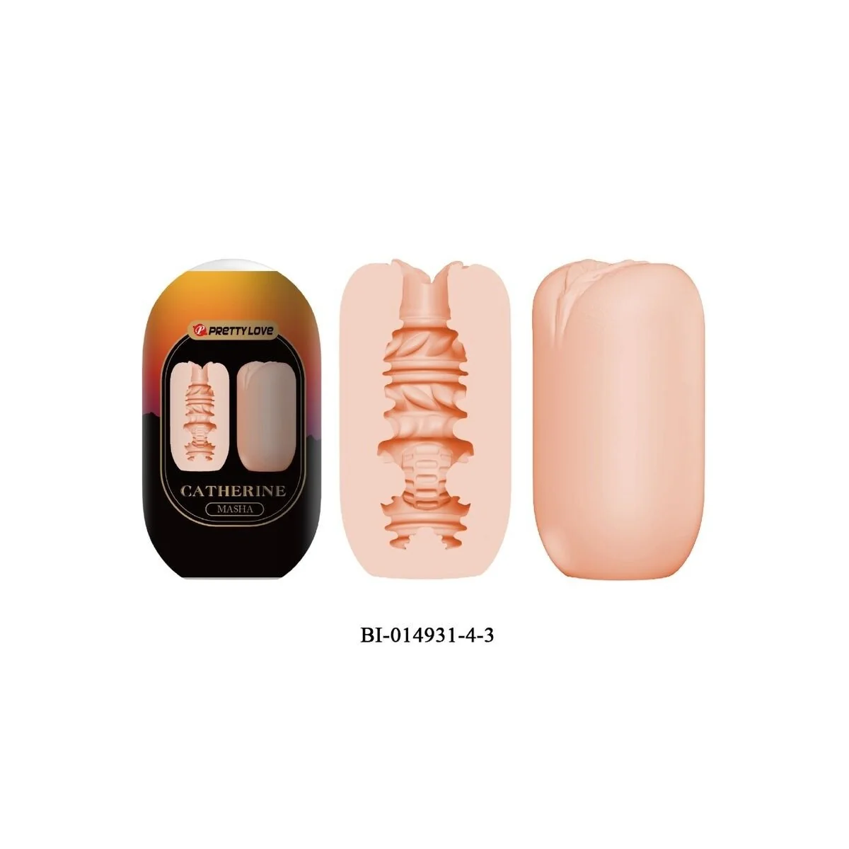 Masha Pack 18 Verschiedene Männliche Mastrubatoren von Pretty Love kaufen | Fesselliebe