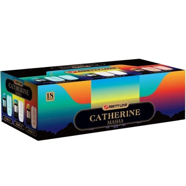 Masha Pack 18 Verschiedene Männliche Mastrubatoren von Pretty Love kaufen | Fesselliebe