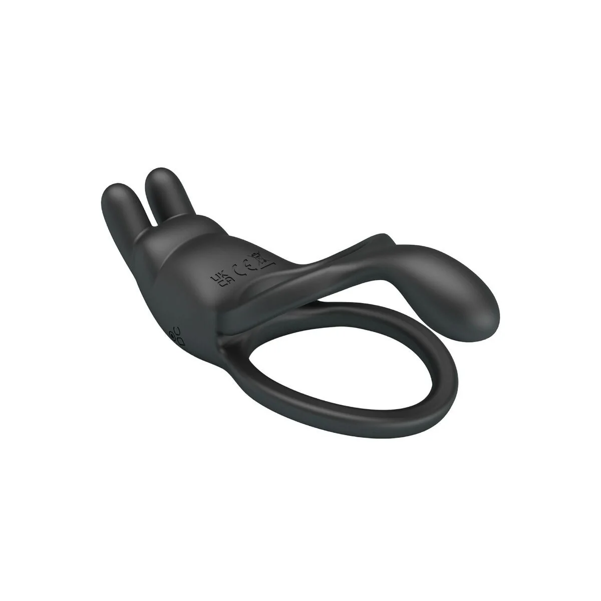 Seth Doppel-Vibrationsring Rabbit 7 Vibrationen Schwarz von Pretty Love kaufen | Fesselliebe
