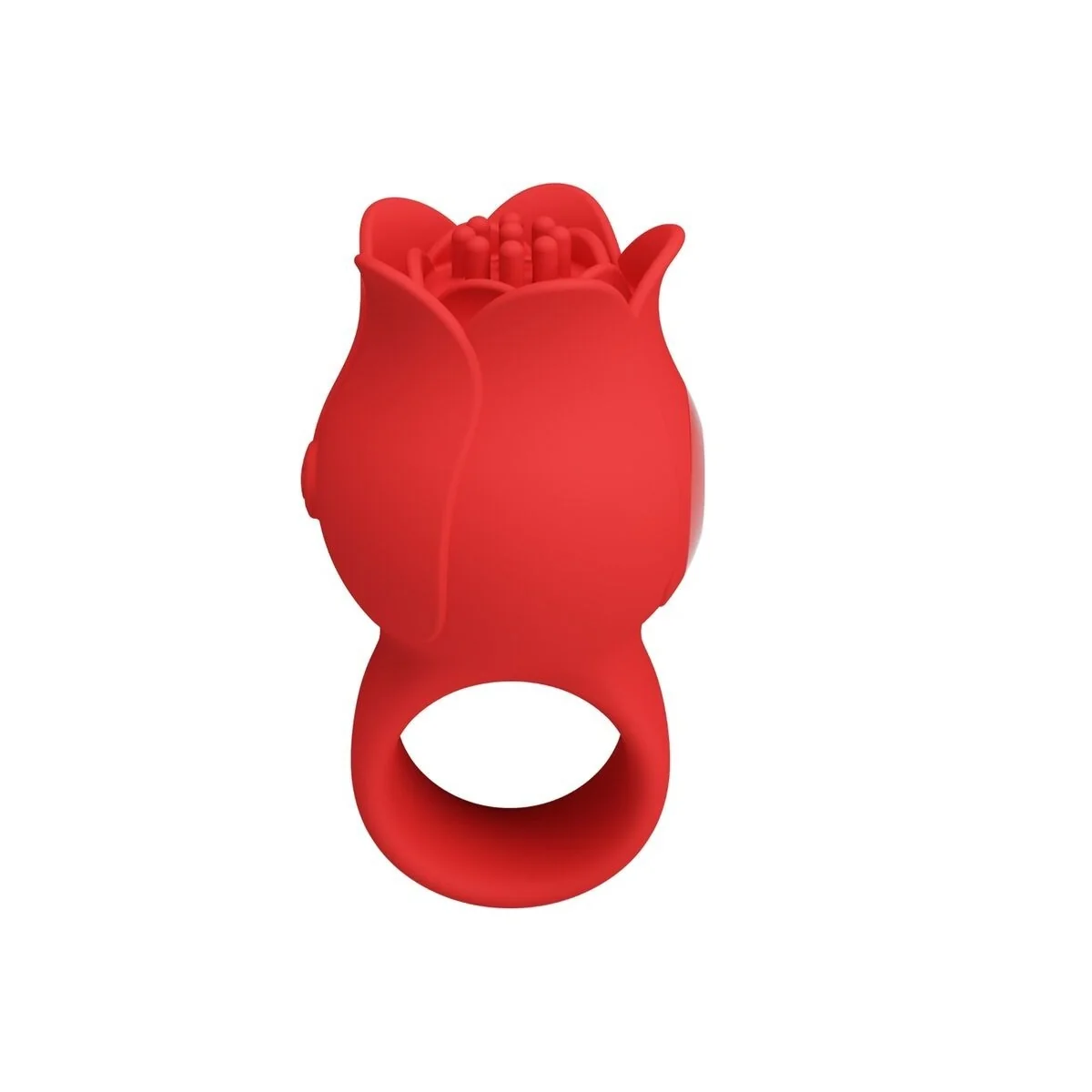 Jae Rose Förmiger Fingervibrator 10 Vibrationen Rot von Pretty Love kaufen | Fesselliebe