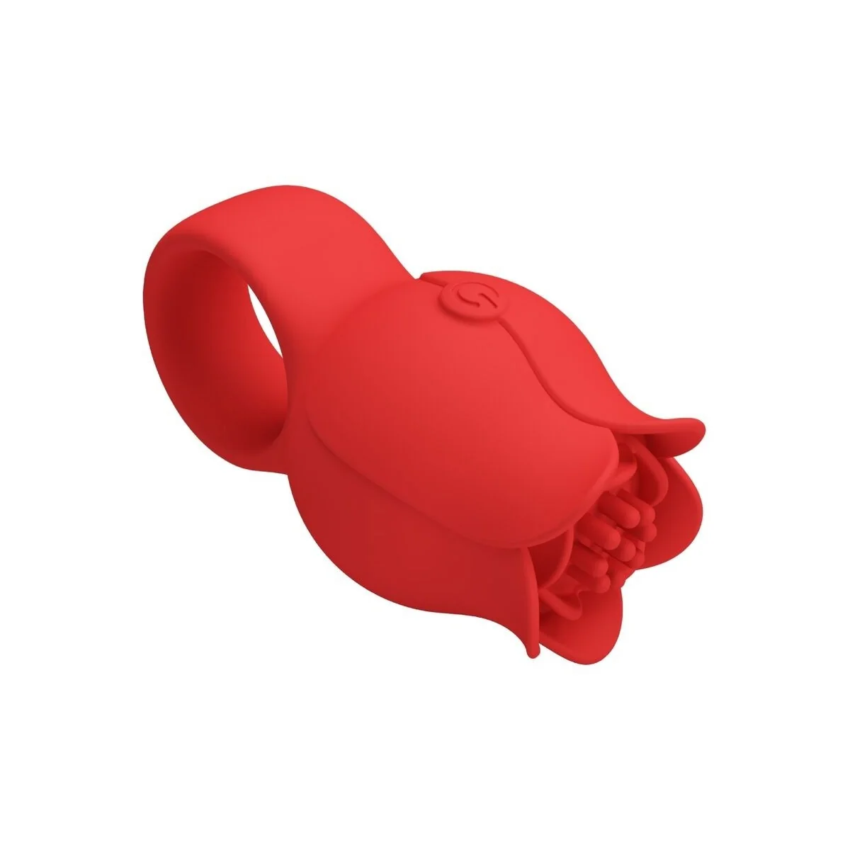 Jae Rose Förmiger Fingervibrator 10 Vibrationen Rot von Pretty Love kaufen | Fesselliebe