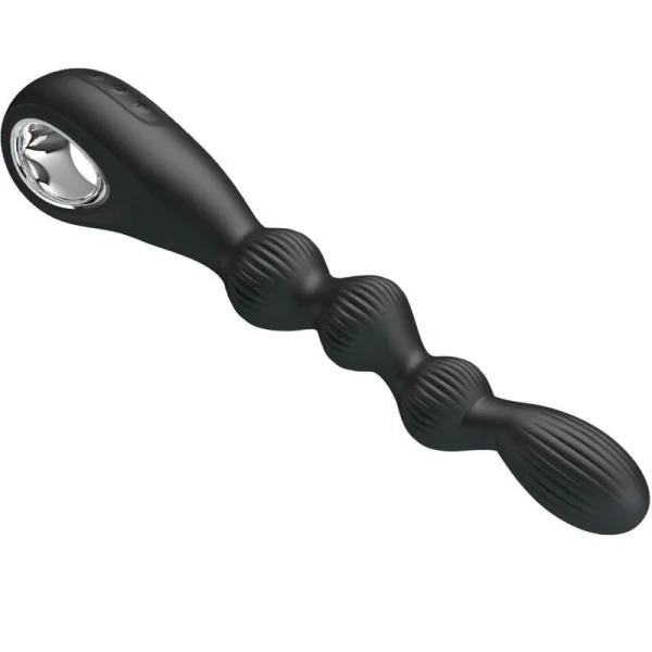 Federer Analvibrator 12 Vibrationen Schwarz von Pretty Love kaufen | Fesselliebe