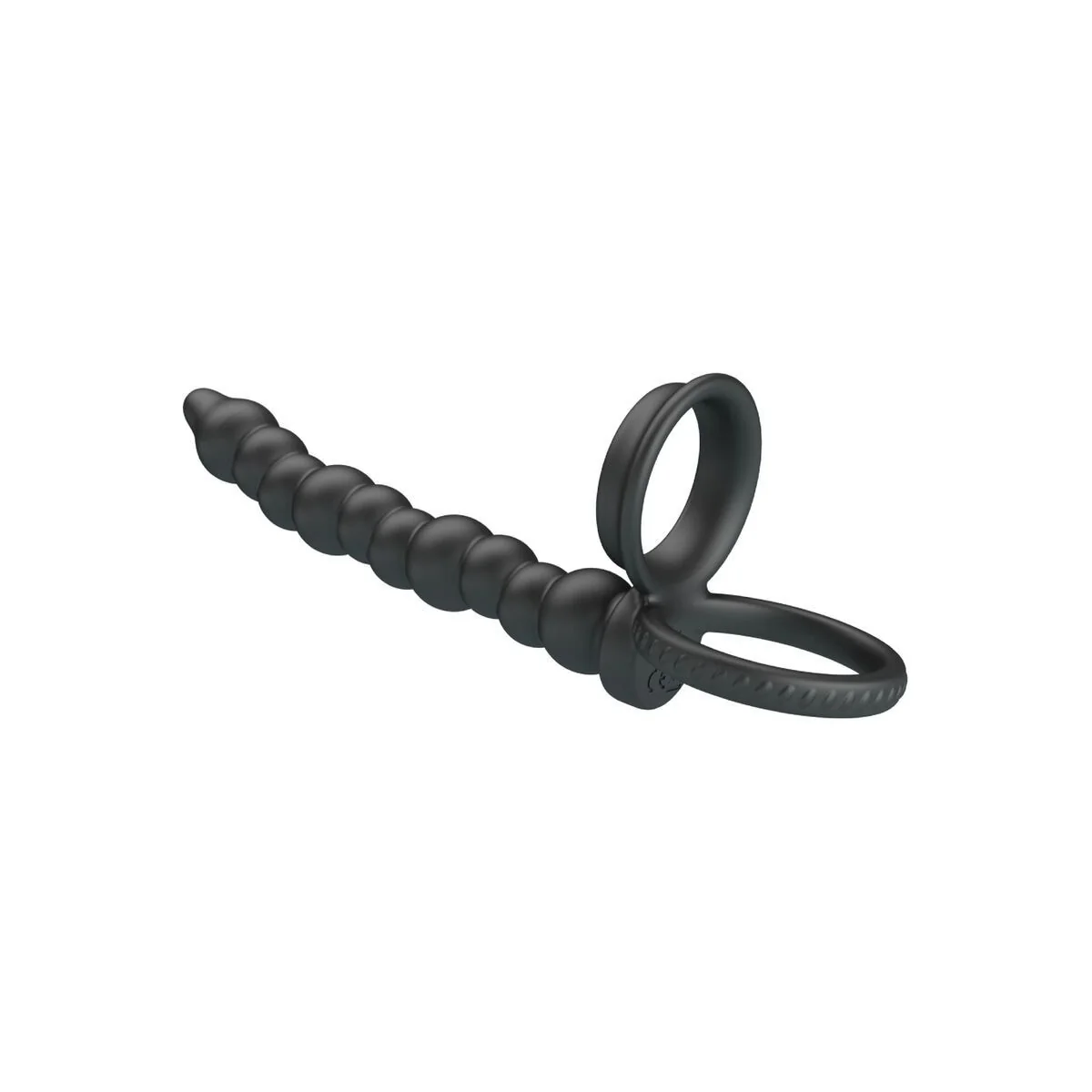 Dillion Doppelte Penetration Cock Ring Schwarz von Pretty Love kaufen | Fesselliebe