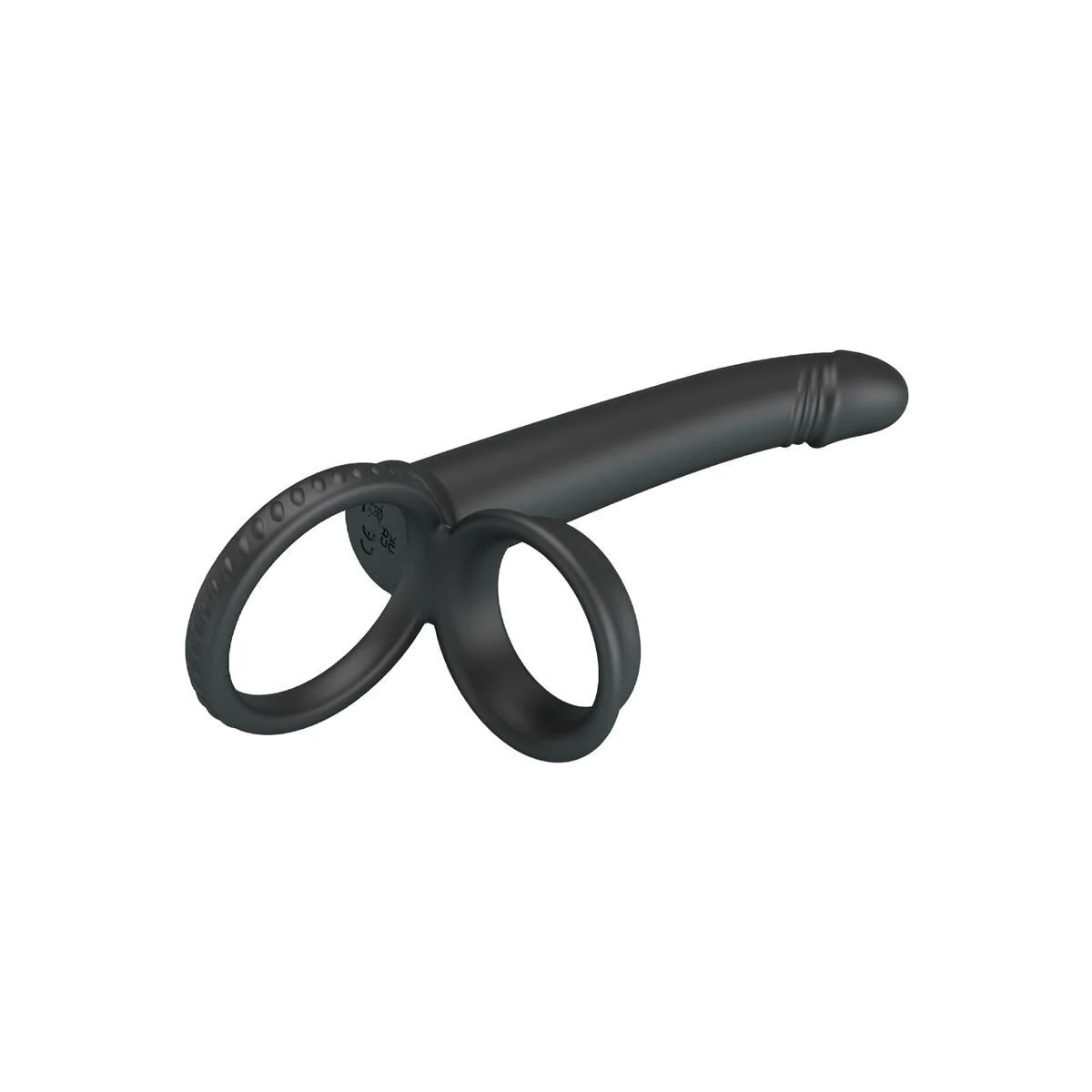 Dillion Doppelte Penetration Doppelter Cockring Schwarz von Pretty Love kaufen | Fesselliebe