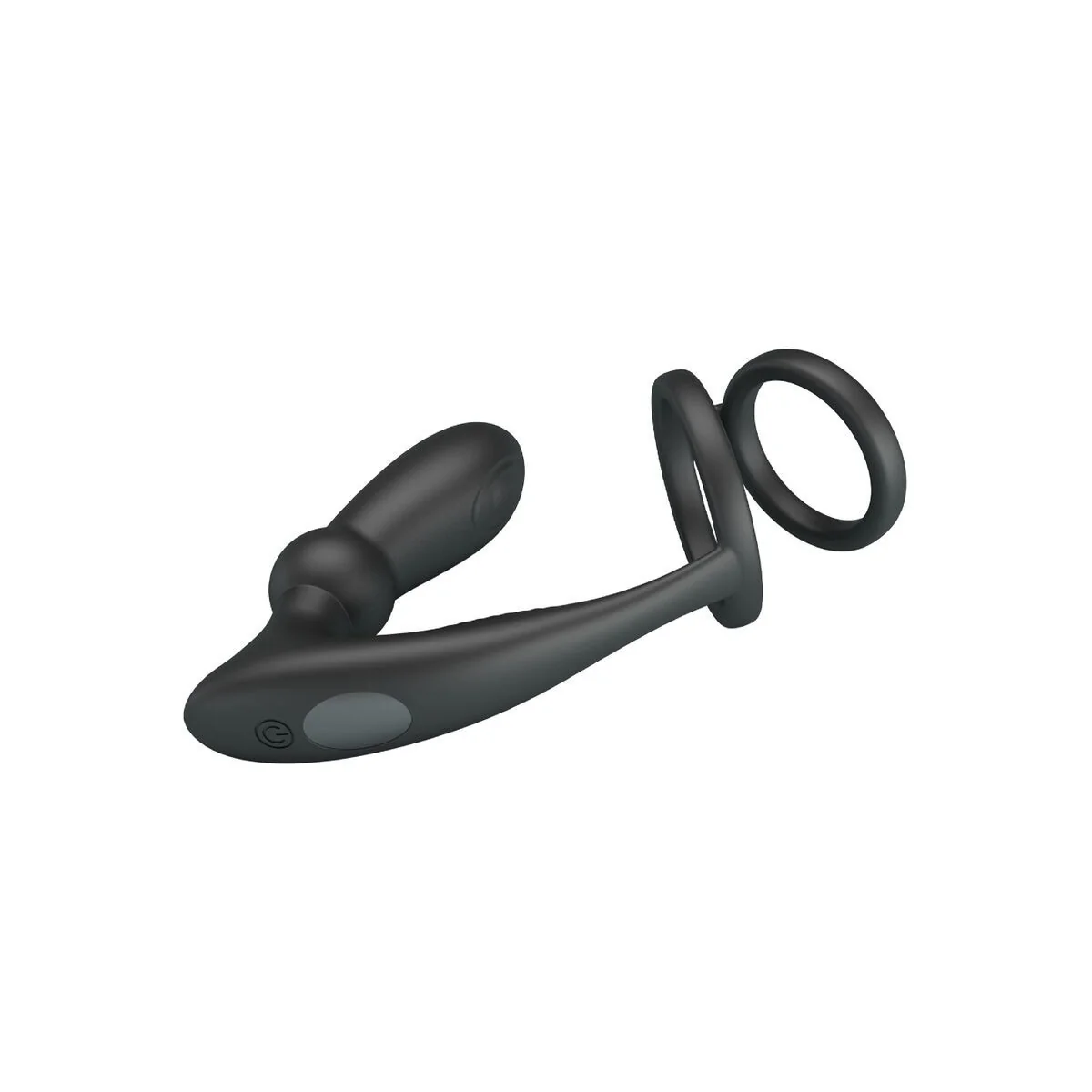 Emoni Penisring + Anal Plug 12 Vibrationen Schwarz von Pretty Love kaufen | Fesselliebe